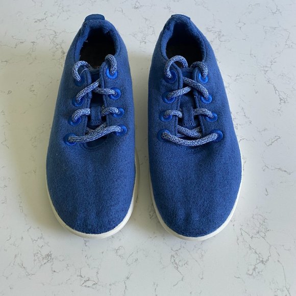 NWT Allbirds Limited Edition Hazy Cobalt Women’s Wool Runners Sneakers Size 7 - Picture 4 of 12
